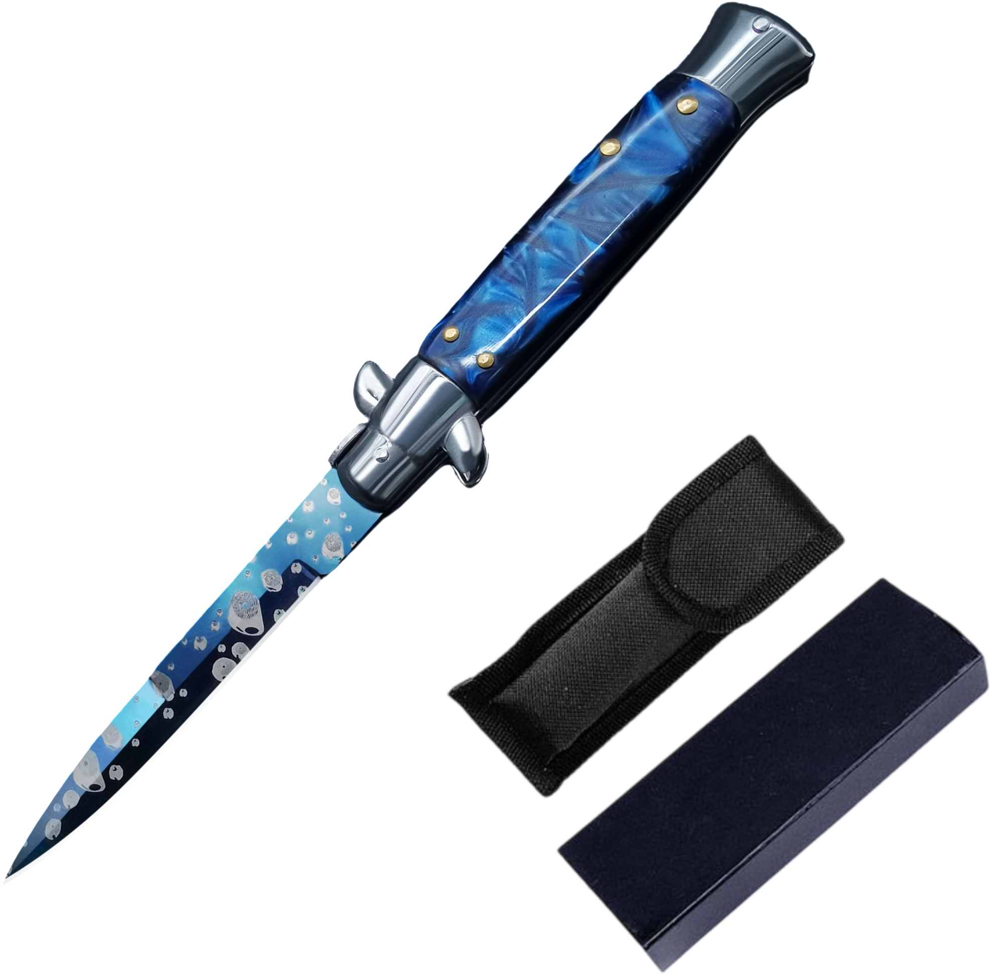 Manico blu, lama blu