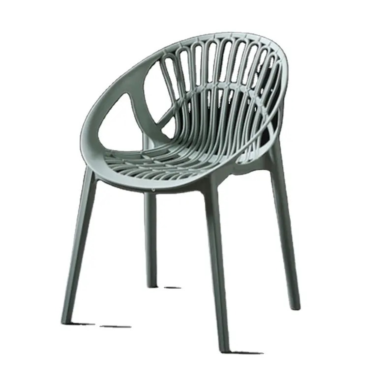 Креативный удобный пластиковый стул, кресло для дома, обеденный стул с распознаванием, обеденный стол в скандинавском стиле, современная мебель