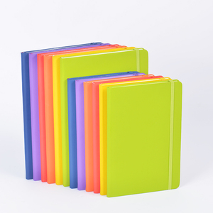 Cuadernos promocionales de PU de varios estilos Cuadernos de diseño portátiles para estudiantes con páginas interiores de línea horizontal Cuadernos de PU - Product Image 5
