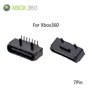 XBOX360 oyun konsolu hafıza kartı tabanı 7p siyah güç şarj arayüzü kolu kablosuz veri kablosu soketi - Product Image 2