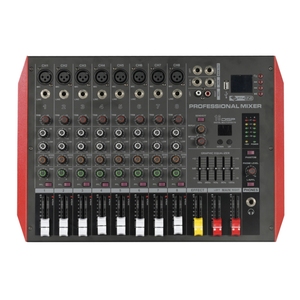 8 Channels Mini Usb Interface <strong>Controller</strong> Power Mixer Effect Sound Console <strong>Amplifier</strong> - Product Image 2