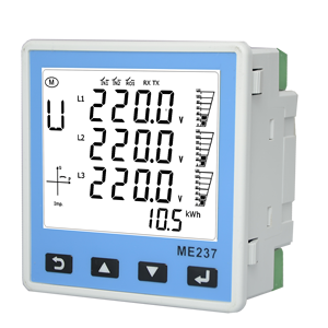 MEATROL-panel multifunción medidor de potencia Ethernet, sistema de monitoreo de registrador de datos, panel multifunción RS485 Modbus TCP/IP - Product Image 1