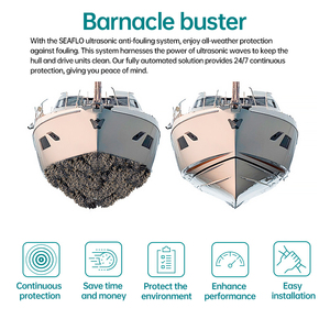 Sistema Antivegetativo a Ultrasuoni SEAFLO per Barche/Yacht - Prevenzione dei Cirripedi, Risparmio di Carburante, Soluzione di Pulizia Marina - Product Image 2