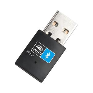 Sıcak satış 150Mbps kablosuz ağ kartları BT4.2 Mini USB Dongle 2 in 1 USB2.0 Wifi adaptörü PC Laptop için - Product Image 2