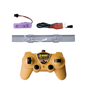 2.4G 6CH 12CHリモートコントロールトラッキングRCクローラータワークレーントラック点滅光と音の建設シリーズ - Product Image 4