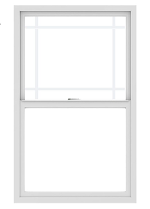 Ventas al por mayor de ventanas colgantes simples o dobles hechas de material de PVC/<span class=keywords><strong>UPVC</strong></span> - Product Image 4