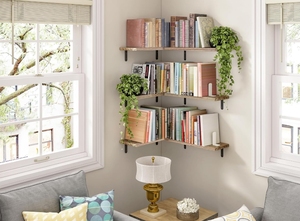 Hot Bán Gỗ Kệ Nổi Cho Nhà Bếp Phòng Tắm & Phòng Khách-Ba Lớp Có Thể Điều Chỉnh Hiện Đại Tường Lưu Trữ - Product Image 6