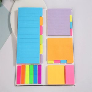 Manufacturer's Kraft Paper Notebook <strong>Combination</strong> <strong>Memo</strong> Pad Office Stationery Notebook Sticky Note Pad Notebook with Pen - Product Image 4