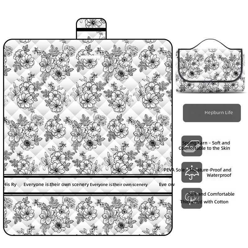 Hepburn Lifestyle Ultrasonic Picnic Mat