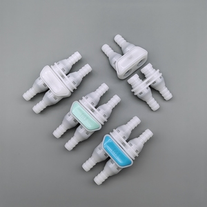 <strong>MJ</strong> Stock 5/16''CPC Multi-colored <strong>Double</strong> Connector POM/EPDM Two-Way Shutoff Quick Couplings With Stop Valve - Product Image 2