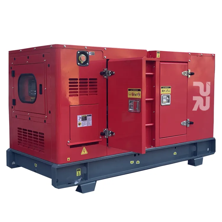 Groupe électrogène diesel 30KW Type silencieux 30KVA Type de remorque à cadre ouvert avec démarrage automatique 1500 tr/min 400V/110V tension nominale à vendre