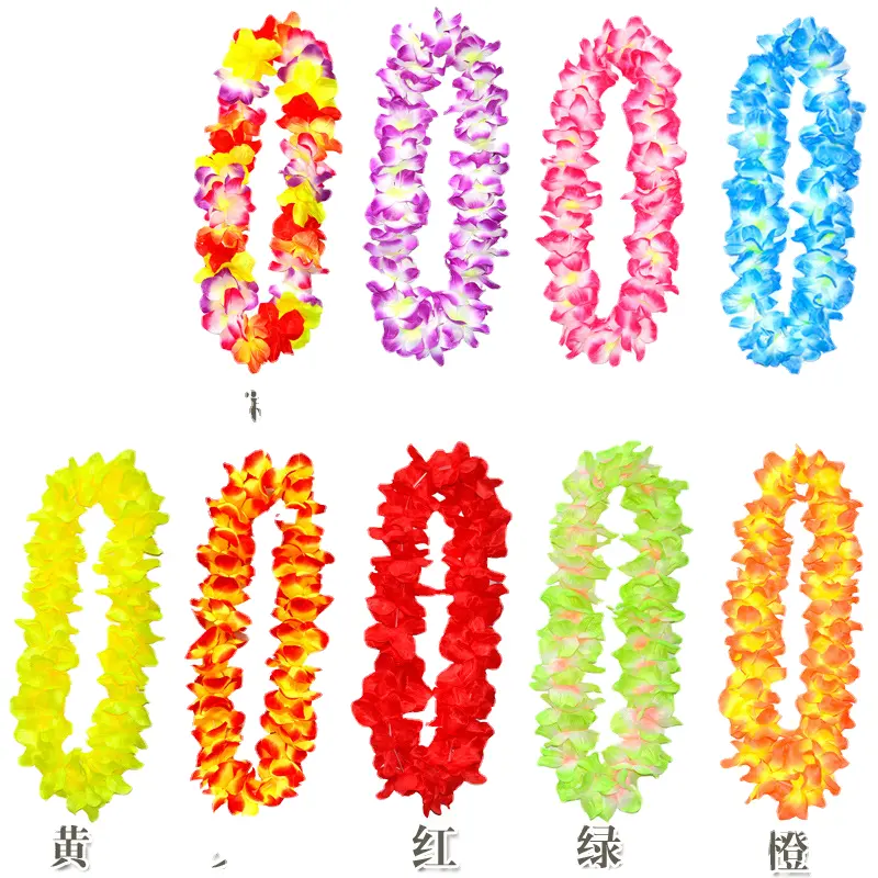 厚手の花輪のためのクロスボーダーハワイアンフラバーパーティービーチイベント表彰パフォーマンスフェスティバル