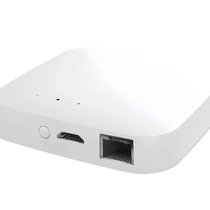Tuya Zigbee Smart Hub Square-Funciona con Alexa/Google, Control de temporizador de aplicación, puerta de enlace Ethernet con cable para sensores/luces - Product Image 2