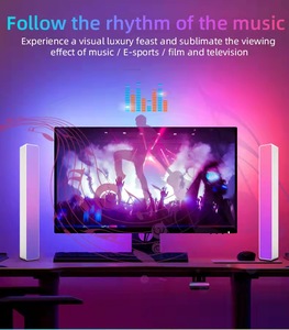 Akıllı Led ışıklı çubuklar Rgbic akıllı ortam akış işıkları Bar oyun Pc Tv odası dekorasyon - Product Image 2