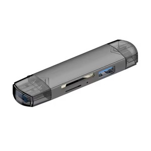 SD-Kartenleser D-398 schnelle Übertragung 6 in 1 Kartenleser USB 2.0 Typ/Micro-Usb/Tf/SD-Speicher Handy Interne Kartenleser - Product Image 5