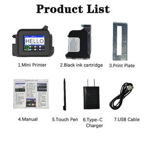 Macchina da stampa portatile a getto d'inchiostro data numero di serie codice Batch timbro che fa la macchina per le piccole imprese - Product Image 6