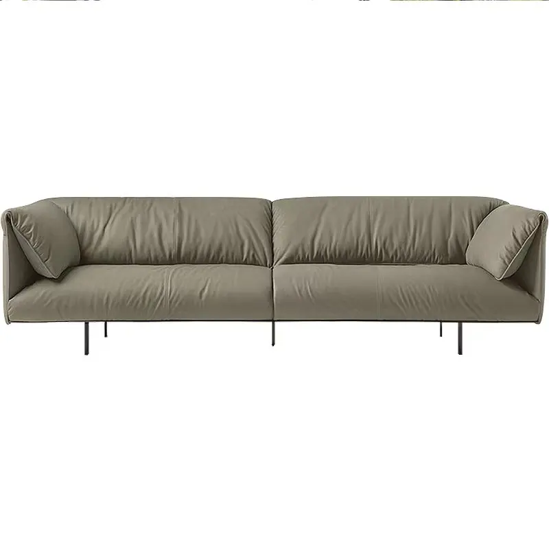 Современный стиль 3-местный легкий роскошный кожаный диван для гостиной тканевый откидной театр классический диван наборы мебели