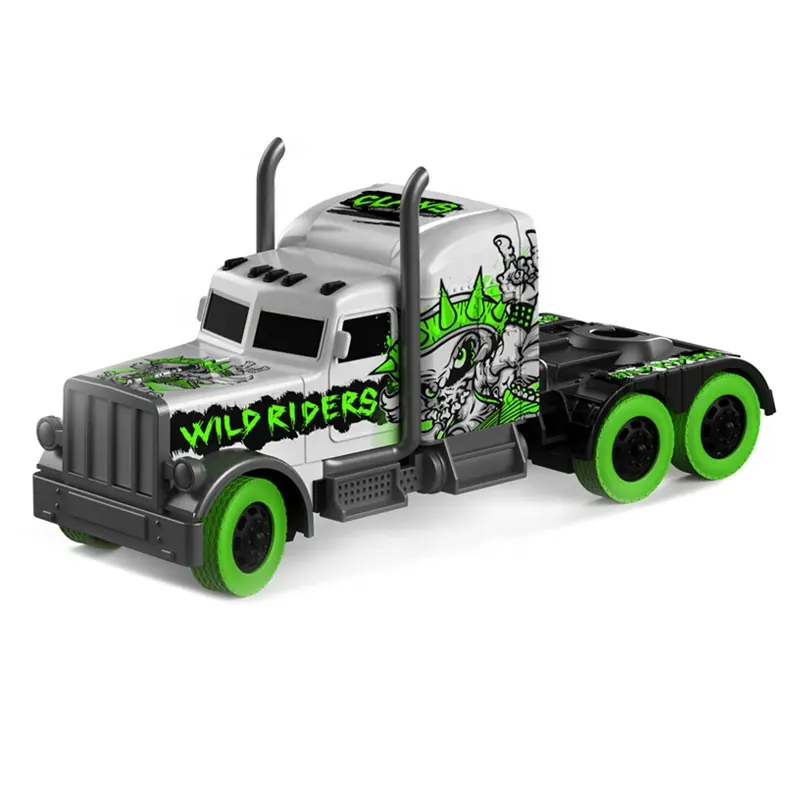 Kids Rc Vrachtwagens Container Truck Hoofd Model Speelgoed 4CH Afstandsbediening Speelgoed Vrachtwagen
