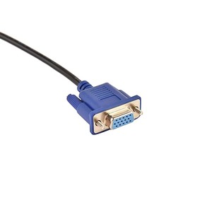 Vga One To Two Wire 3 6 Cable de pantalla dividida para computadora VGA One Drag Two Monitor Video HD Cable 1 a 2