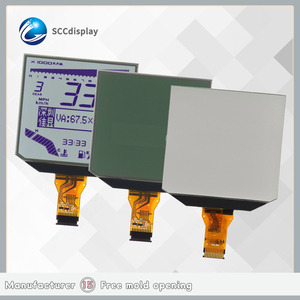 Schermo LCD personalizzato a 7 segmenti Anti-abbagliamento SJXDGW020 moto contachilometri digitale strumento modulo LCD personalizzato - Product Image 6