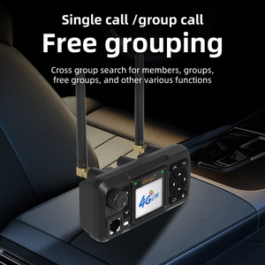 UHF/VHF ham băng tần kép Quad Band 50 Watt gmrs Xe Tải xe taxi 4G LTE Di động PoC <span class=keywords><strong>radio</strong></span> thu phát vô tuyến di động - Product Image 4