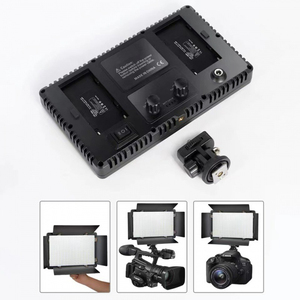 Pro LED 600 RGB 24W taşınabilir LED Video işığı 2700-6500K RGB modu App kontrolü U600 Youtube stüdyo Video işığı - Product Image 4
