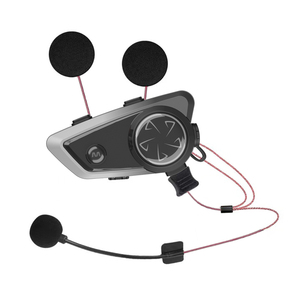 Auriculares para casco de motocicleta de 2 vías con intercomunicador, altavoz de 40mm, chat para jinetes, sistema de comunicación inalámbrico para cascos de motocicleta - Product Image 5