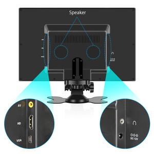 7-9 Zoll LCD-Monitor Kopfstütze Tragbarer HD VGA LCD-Auto bildschirm für PC/Mac Mini/TV/Kamera/Gaming IPS 1024 X600 Unterstützung AV-Video - Product Image 3