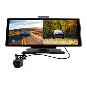 Venta al por mayor portátil Android 14 pantalla táctil 10,26 "OEM coche MP5 dos cámaras ayuda inversa sistema de seguridad Monitor de coche aplicación de descarga - Product Image 3