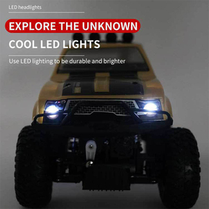 1/16 simülasyon radyo kontrol askeri Off-Road oyuncak arabalar 2.4ghz RC tırmanma araçlar oyuncak uzaktan kumanda arabalar Model oyuncaklar çocuklar için - Product Image 4