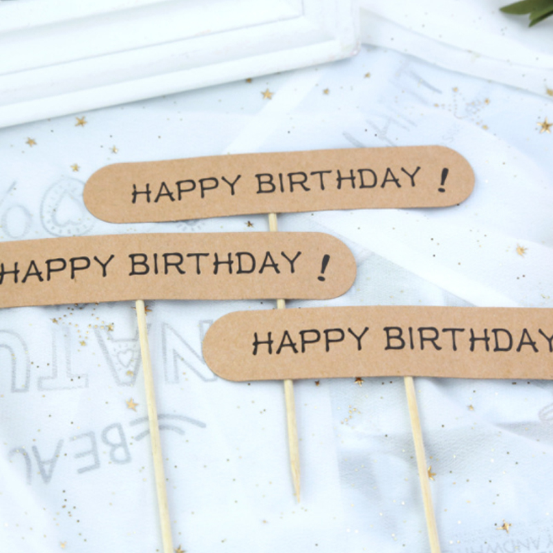 Buon Compleanno Angoli Arrotondati-3 Pacchetto