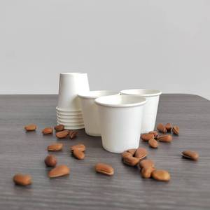 <strong>3</strong>-Ounce Eco-Friendly Paper <strong>Cup</strong> for Tasting Small Amounts of Energy Drink Tequila Sampling Pappycup with Plastic Paper Packaging - Product Image 1