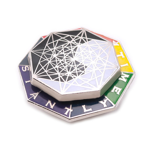 Bán Chạy Cuộn Dây Kéo Ve Áo Tráng Men Theo Yêu Cầu Kéo Sợi Cuộn Dây Ghim Tráng Men Cứng Đồng Xu Huy Hiệu - Product Image 6