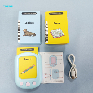 New Flash Cards for Preschoolers Educational Musical Words Insertion Kids' <strong>Language</strong> <strong>Learning</strong> <strong>Machine</strong> Toys - Product Image 6