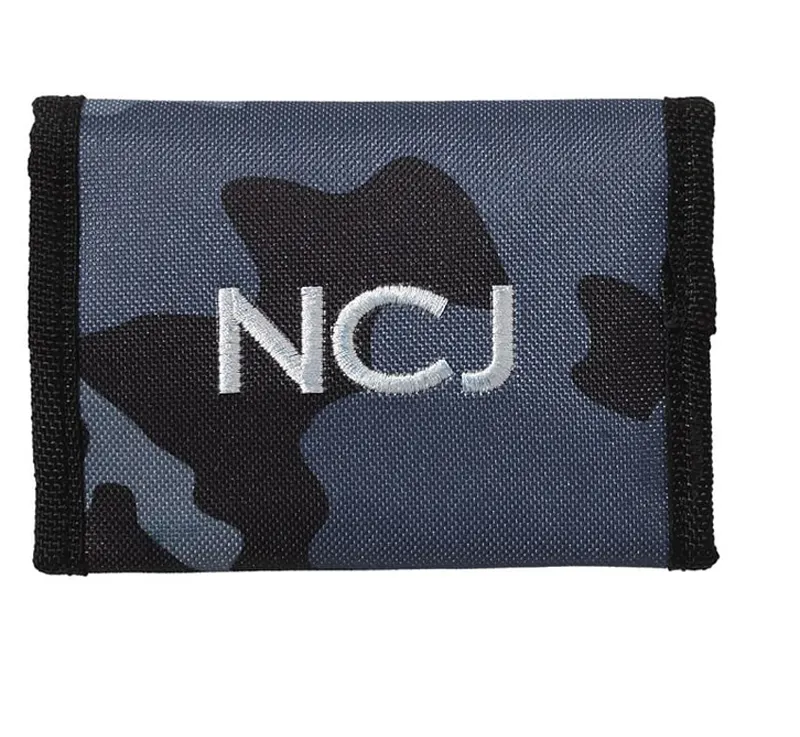 Promotional Military Polyester Wallet Tri Fold Trifold Wallet For Boys Girls