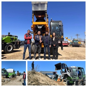 Self Feeding Concrete Mixer Truck for 4 Cubic Meter Volume Self <strong>Loading</strong> Concrete Mixer Small Self <strong>Loading</strong> Cement Mixture - Product Image 6