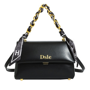 Rahat moda fermuar yakın Polyester astar ile 2025 kadın yeni ipek eşarp Crossbody çanta - Product Image 6