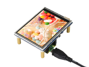 2.8inch <strong>Touch</strong> Display <strong>Module</strong> For Raspberry Pi Pico, 262K Colors, 320 x 240 Pixels, SPI Interface - Product Image 2