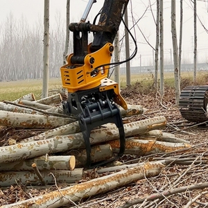 Bosbouwmachine Grijpt Boomsnijder Graafmachine Grijpbevestiging Houtkap Zaagmachine - Product Image 6