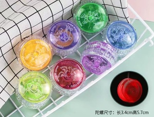 โยโย่พลาสติก ABS สำหรับเด็ก5.7*3.4ซม. รูปทรงโยโย่ออกแบบได้ตามต้องการ - Product Image 4