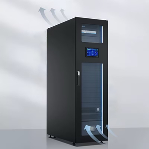 Veri merkezi için yüksek kalite cam kapi 42U sunucu rafı IDC akıllı Network dolabı fiyat listesi - Product Image 1
