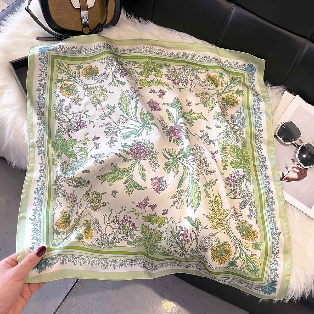 Light mint green