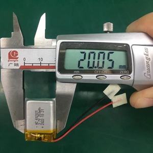 UN38.3 MSDS ile elektronik cihaz için KC IEC62133 CE 602025 3.7V 250mah lityum polimer pil - Product Image 6
