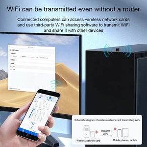 Drahtlose 2,4 GHz 150 Mbit/s LAN-Netzwerk karte Realtek Wifi-Treiber Mini-USB-WLAN-Adapter für PC - Product Image 2
