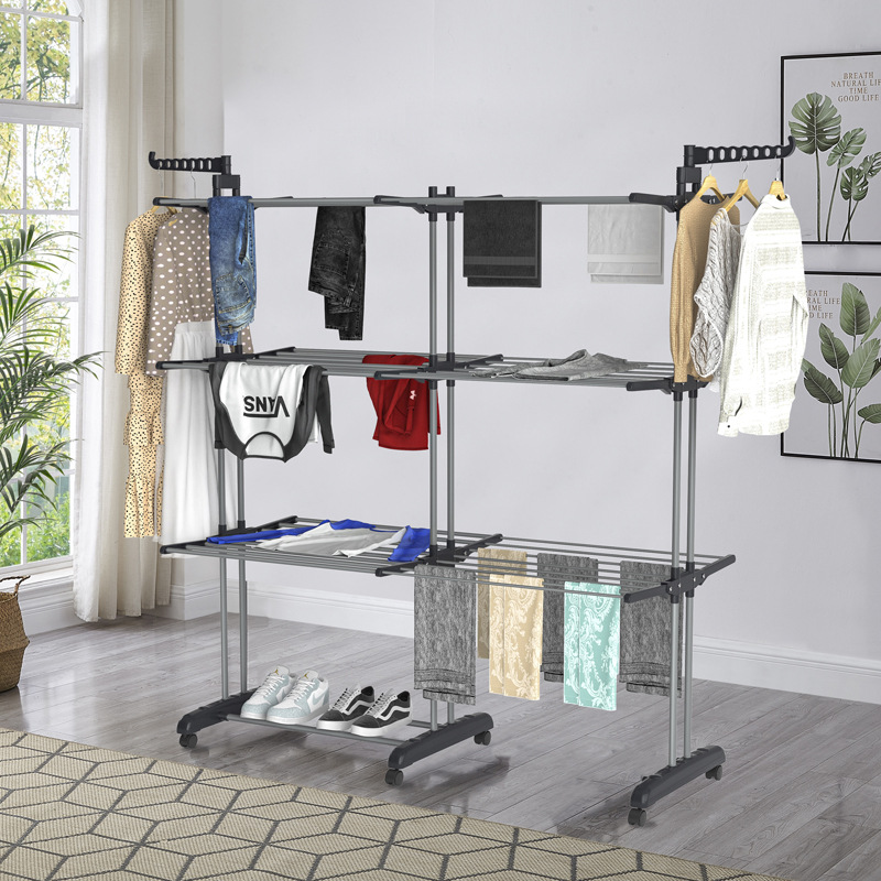 Retractable double row