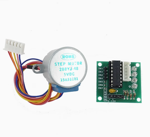 Motore passo-passo 5V, scheda Driver ULN2003 a 5 fili a 4 fasi, motore a ingranaggi 28BYJ, 50V, adatto per Arduino - Product Image 1