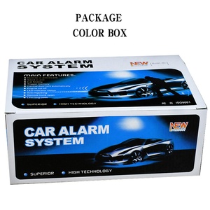 Sistema de seguridad de alarma automática de entrada sin llave unidireccional Sirena Control remoto Alarma antirrobo con sistema de bloqueo de puerta central Modelo Camry - Product Image 4