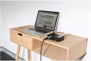 R/Ode AI-1 USBオーディオインターフェイスダイナミック有線マイクLEDハンドヘルドデスクトップスタジオレコーディング3.5mm電話会議ブラックXLR - Product Image 3