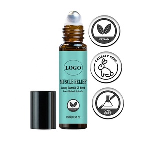 Private Label Muscle Relief Essential <strong>Oil</strong> Blend Roll on Aromatherapy <strong>for</strong> Muscle Aches &amp; Stiff <strong>Joints</strong> With Peppermint &amp; Ginger - Product Image 6