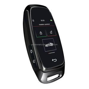 Remote Mobil Universal Smart <span class=keywords><strong>Keyless</strong></span> <span class=keywords><strong>Entry</strong></span> LCD Modifikasi Pengganti Kunci Mobil untuk Semua Tombol Start Stop Mesin - Product Image 5